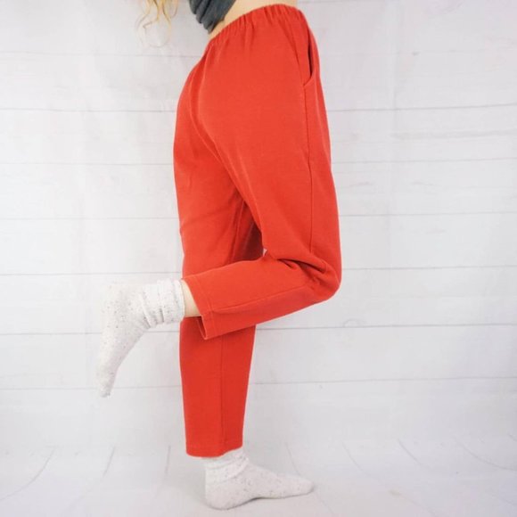 🍓VINTAGE 90s SANRIO BRIGHT RED HELLO KITTY SWEATPANTS🍓 - Picture 4 of 4